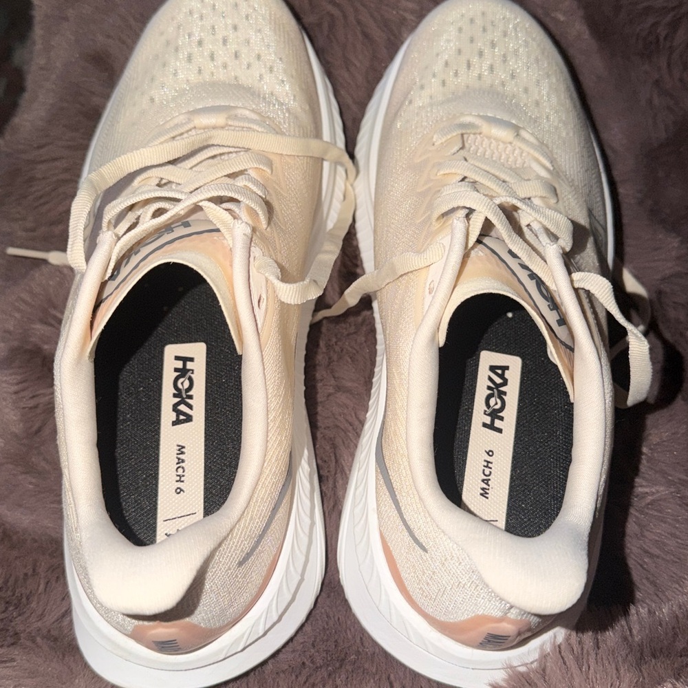 Hoka Women's Running Shoes - Cream - Picture 5 of 5